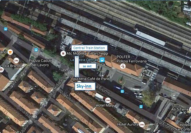 Sky-Inn La Spezia Ngoại thất bức ảnh